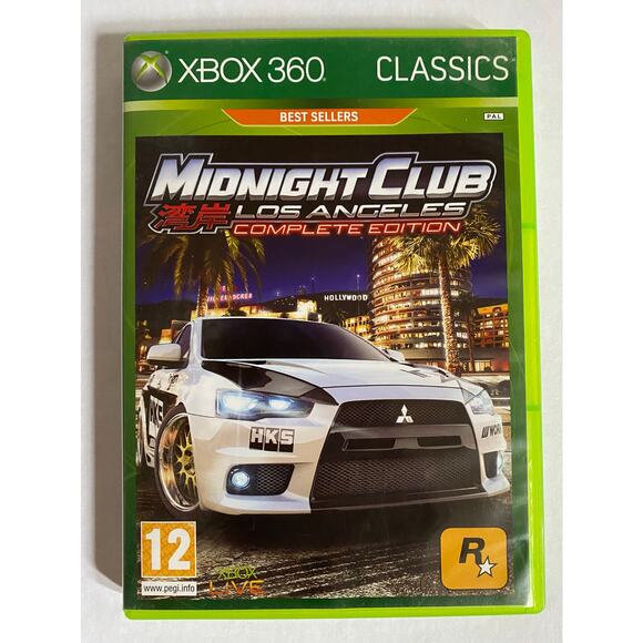 Midnight club Los Angeles Complete edition Xbox 360 classics - Picture 1 of 3
